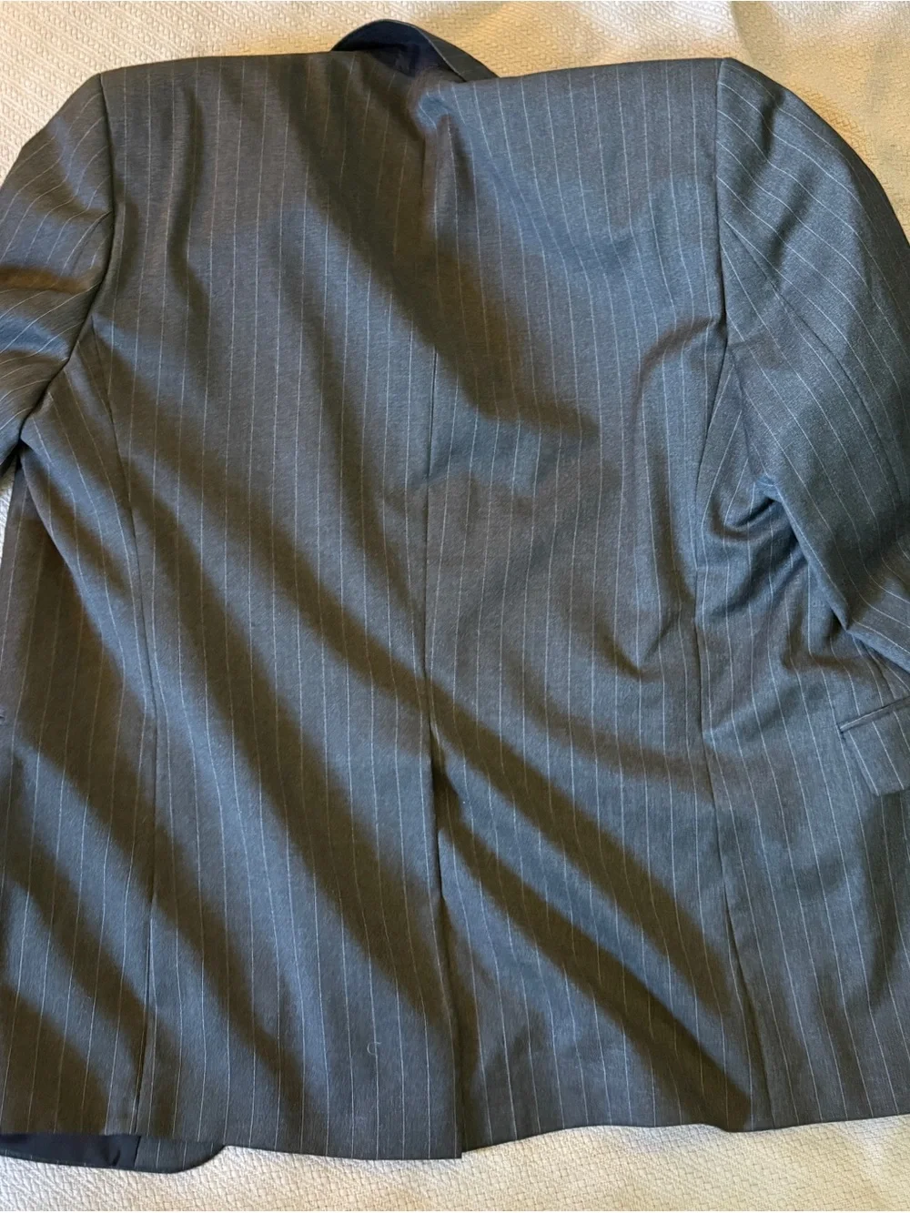Ralph Ralph Lauren Blazer Jacket Men's 42R 100% Wool Pinstriped Gray Canada